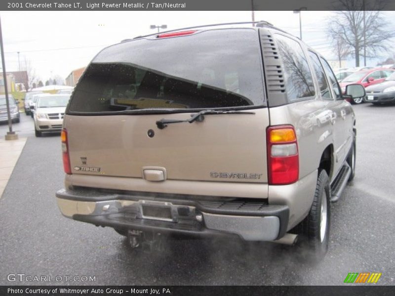Light Pewter Metallic / Tan/Neutral 2001 Chevrolet Tahoe LT