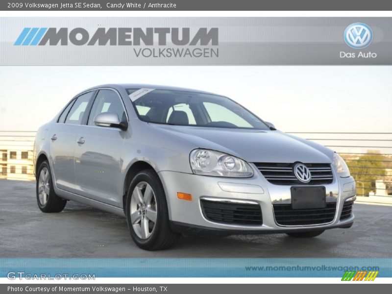 Candy White / Anthracite 2009 Volkswagen Jetta SE Sedan