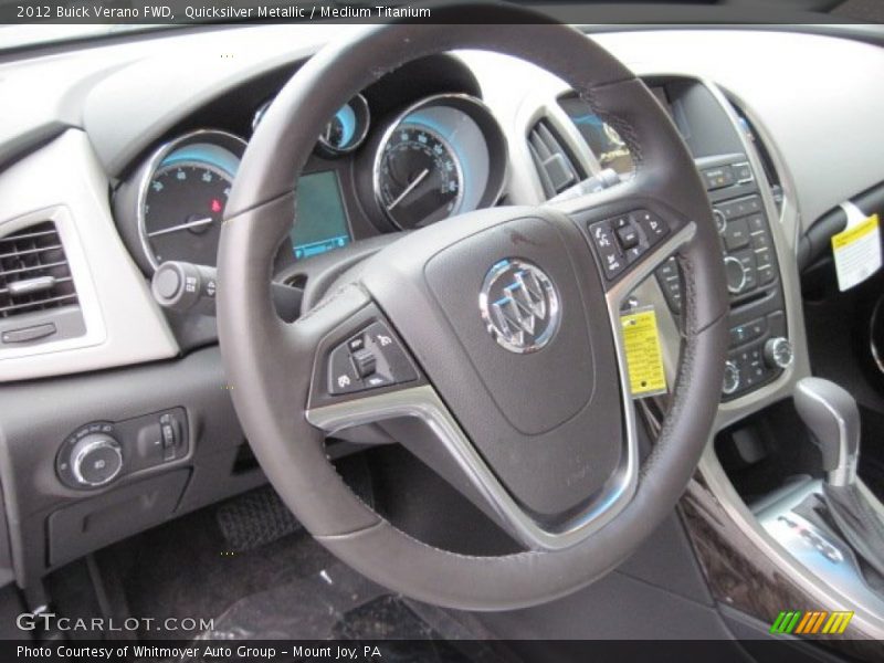  2012 Verano FWD Steering Wheel