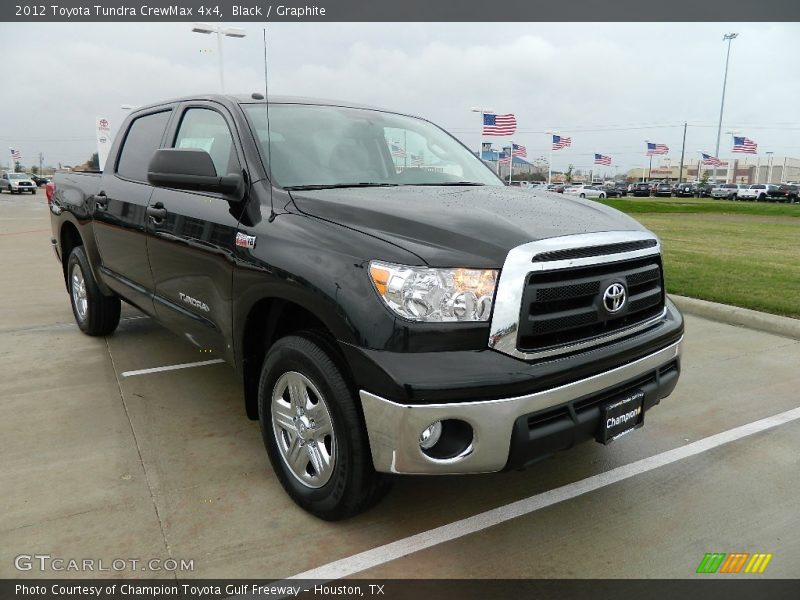 Black / Graphite 2012 Toyota Tundra CrewMax 4x4