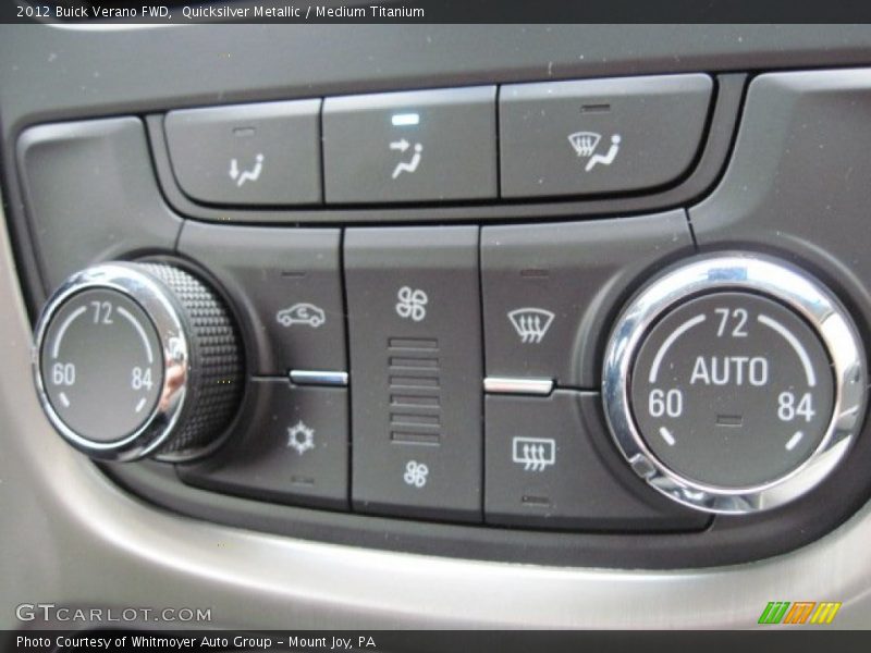 Controls of 2012 Verano FWD