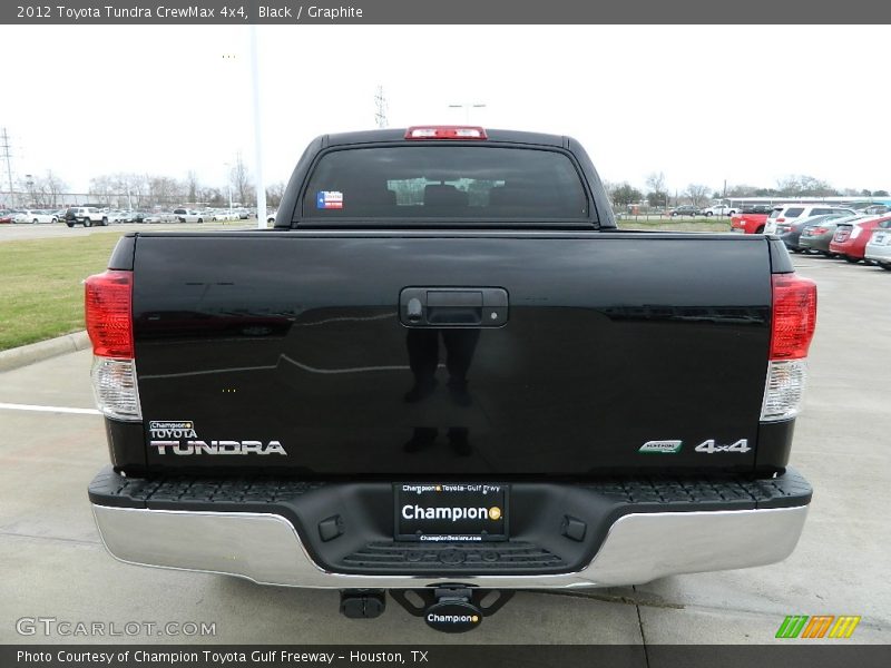 Black / Graphite 2012 Toyota Tundra CrewMax 4x4