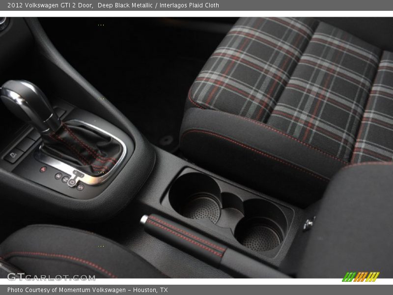 Deep Black Metallic / Interlagos Plaid Cloth 2012 Volkswagen GTI 2 Door