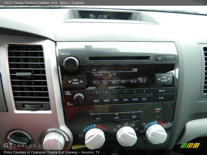 Black / Graphite 2012 Toyota Tundra CrewMax 4x4