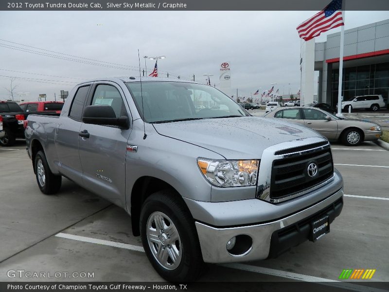 Front 3/4 View of 2012 Tundra Double Cab
