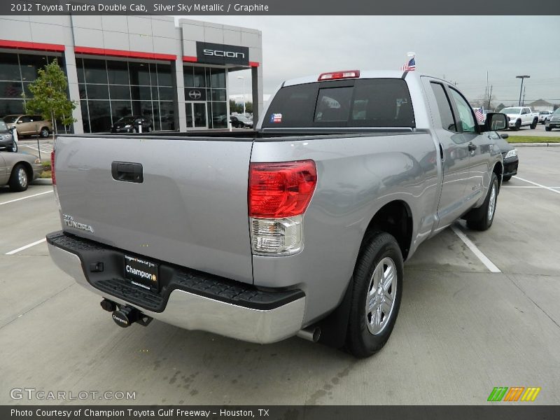 Silver Sky Metallic / Graphite 2012 Toyota Tundra Double Cab