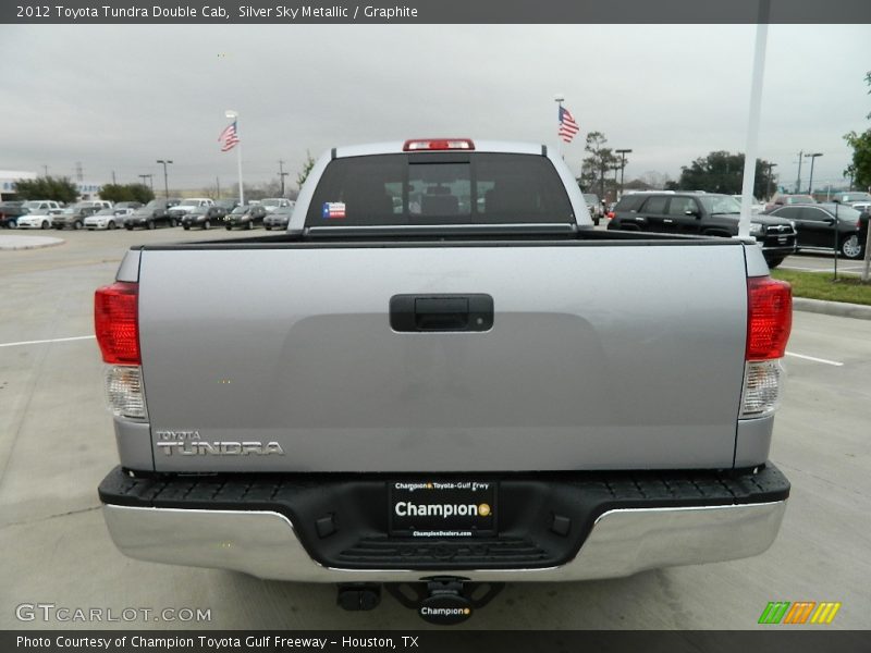 Silver Sky Metallic / Graphite 2012 Toyota Tundra Double Cab