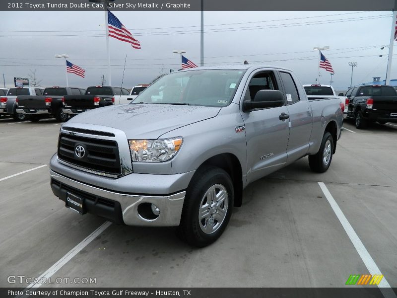 Front 3/4 View of 2012 Tundra Double Cab