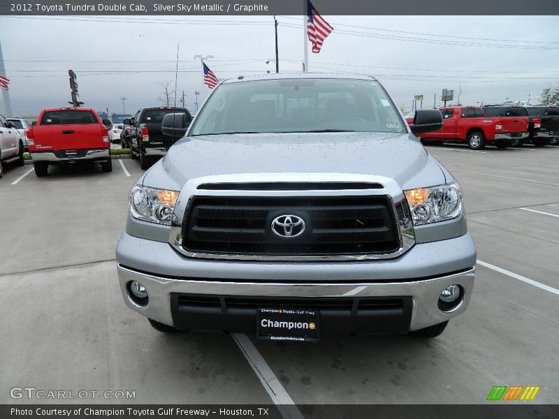 Silver Sky Metallic / Graphite 2012 Toyota Tundra Double Cab