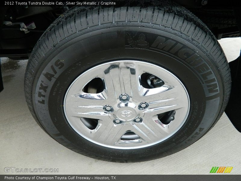 Silver Sky Metallic / Graphite 2012 Toyota Tundra Double Cab