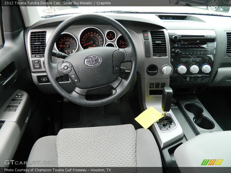 Silver Sky Metallic / Graphite 2012 Toyota Tundra Double Cab