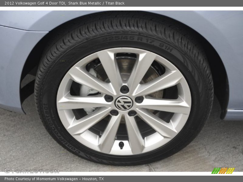  2012 Golf 4 Door TDI Wheel