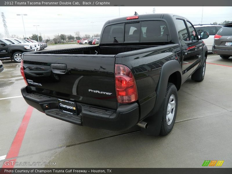 Black / Graphite 2012 Toyota Tacoma Prerunner Double Cab