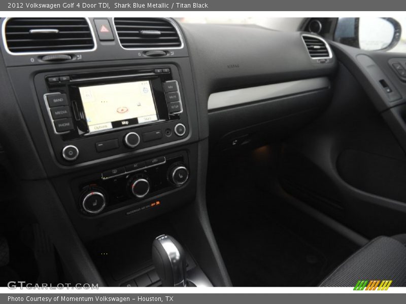 Shark Blue Metallic / Titan Black 2012 Volkswagen Golf 4 Door TDI