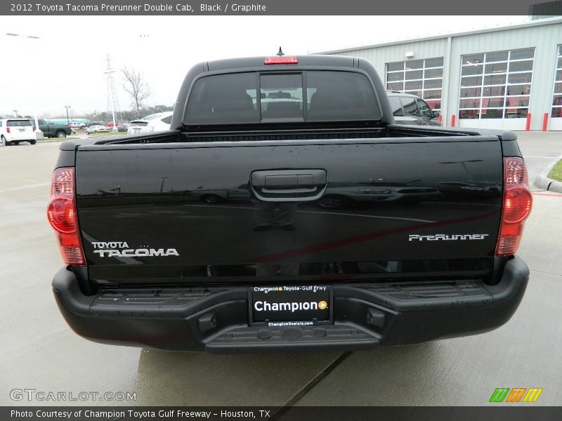 Black / Graphite 2012 Toyota Tacoma Prerunner Double Cab