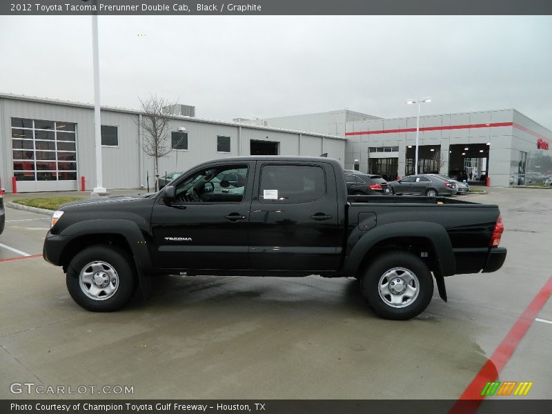 Black / Graphite 2012 Toyota Tacoma Prerunner Double Cab