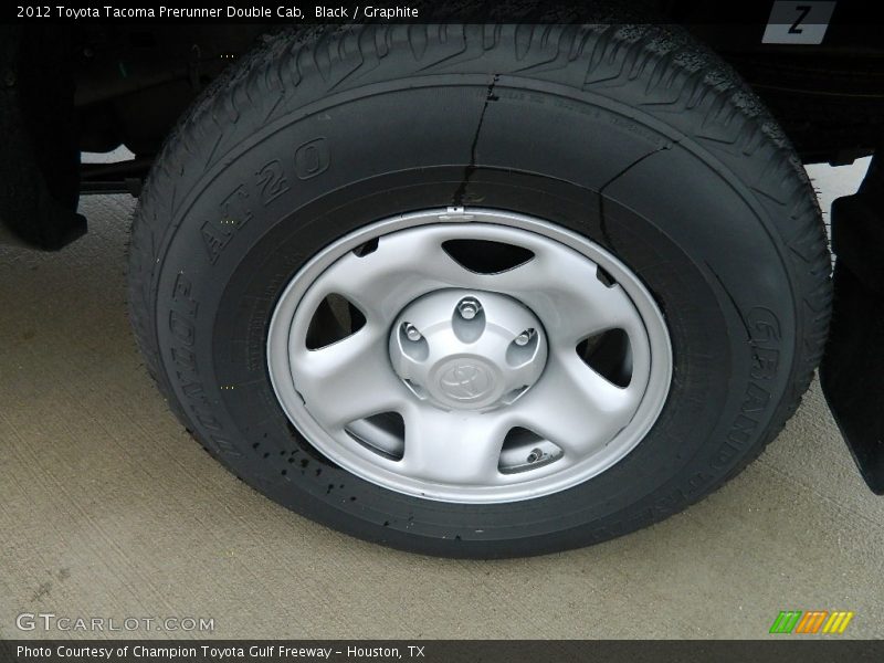 Black / Graphite 2012 Toyota Tacoma Prerunner Double Cab