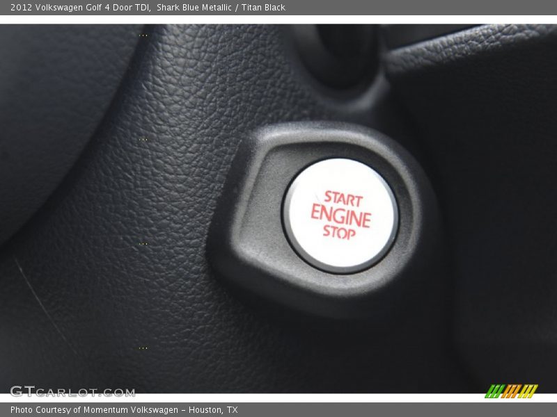 Shark Blue Metallic / Titan Black 2012 Volkswagen Golf 4 Door TDI