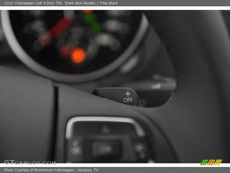 Shark Blue Metallic / Titan Black 2012 Volkswagen Golf 4 Door TDI