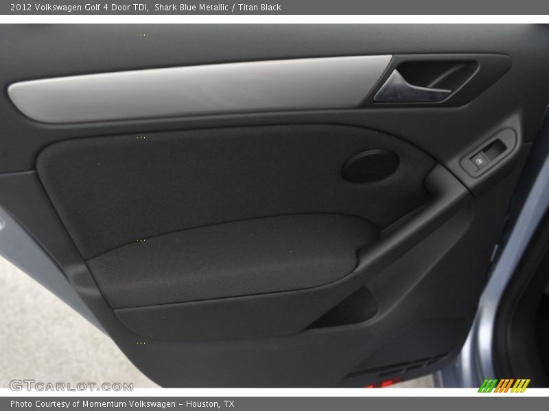 Shark Blue Metallic / Titan Black 2012 Volkswagen Golf 4 Door TDI