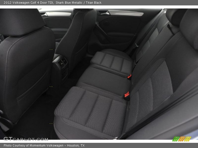 Shark Blue Metallic / Titan Black 2012 Volkswagen Golf 4 Door TDI