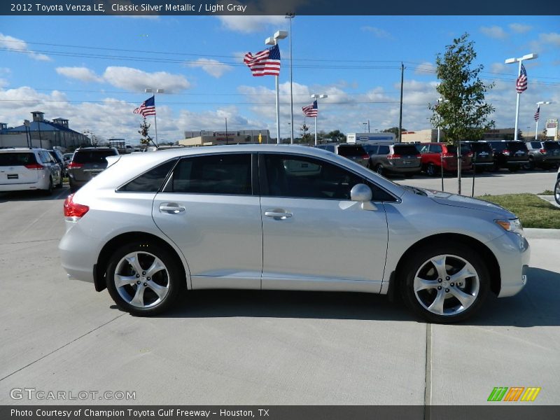  2012 Venza LE Classic Silver Metallic