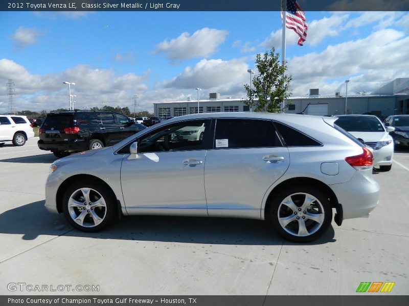  2012 Venza LE Classic Silver Metallic