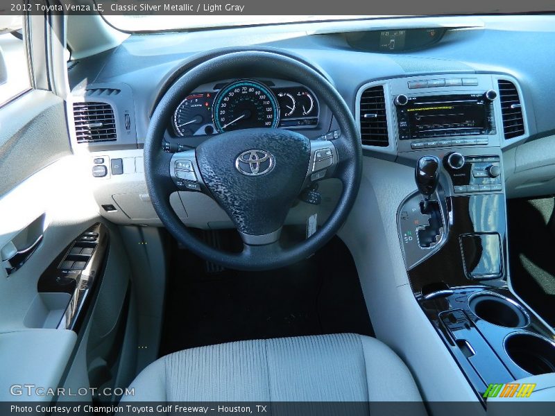 Classic Silver Metallic / Light Gray 2012 Toyota Venza LE