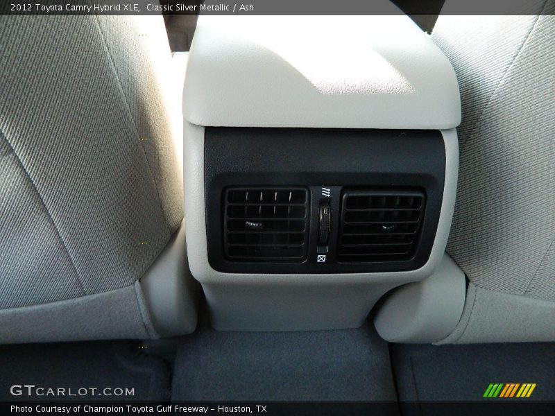 Classic Silver Metallic / Ash 2012 Toyota Camry Hybrid XLE