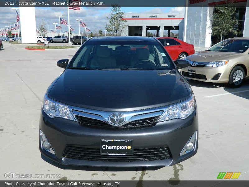 Magnetic Gray Metallic / Ash 2012 Toyota Camry XLE