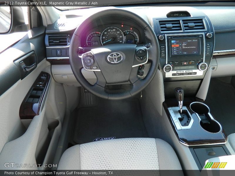 Magnetic Gray Metallic / Ash 2012 Toyota Camry XLE