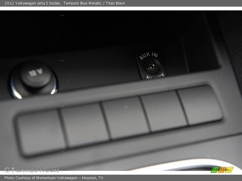 Tempest Blue Metallic / Titan Black 2012 Volkswagen Jetta S Sedan