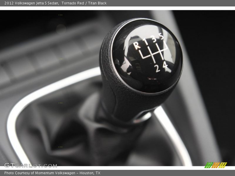 Tornado Red / Titan Black 2012 Volkswagen Jetta S Sedan