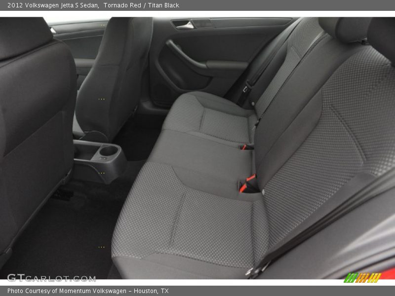 Tornado Red / Titan Black 2012 Volkswagen Jetta S Sedan