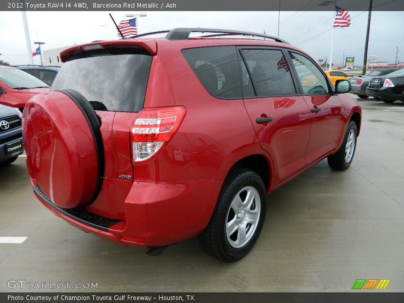 Barcelona Red Metallic / Ash 2012 Toyota RAV4 I4 4WD