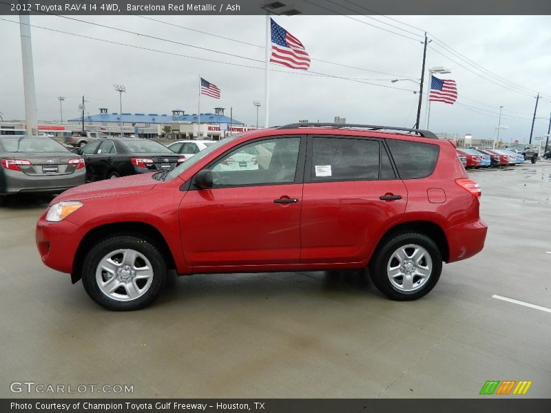  2012 RAV4 I4 4WD Barcelona Red Metallic