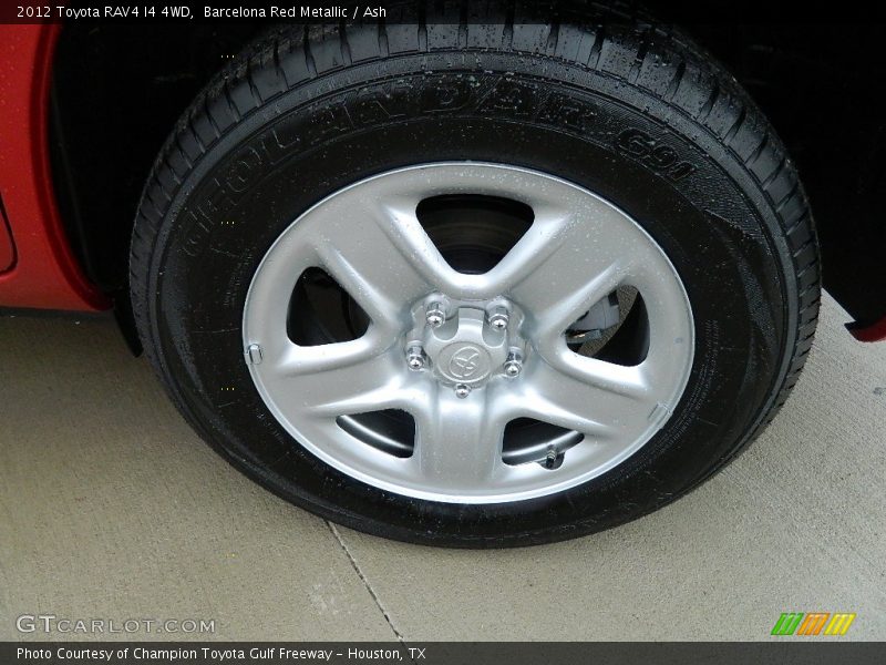 Barcelona Red Metallic / Ash 2012 Toyota RAV4 I4 4WD