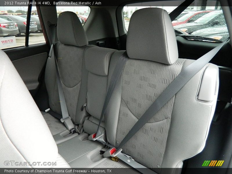 Barcelona Red Metallic / Ash 2012 Toyota RAV4 I4 4WD
