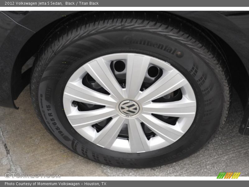 Black / Titan Black 2012 Volkswagen Jetta S Sedan