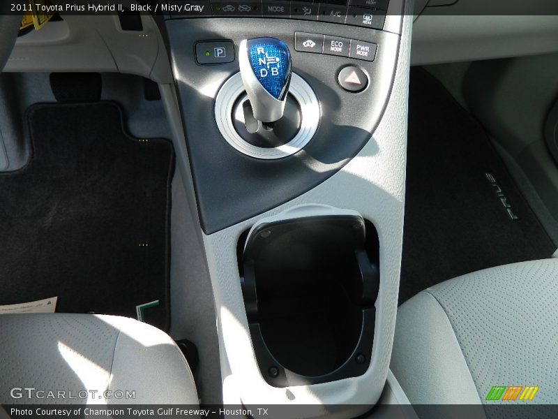 Black / Misty Gray 2011 Toyota Prius Hybrid II