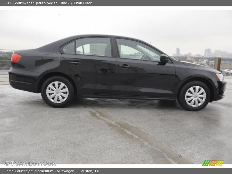 Black / Titan Black 2012 Volkswagen Jetta S Sedan