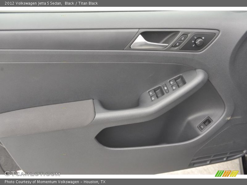 Black / Titan Black 2012 Volkswagen Jetta S Sedan