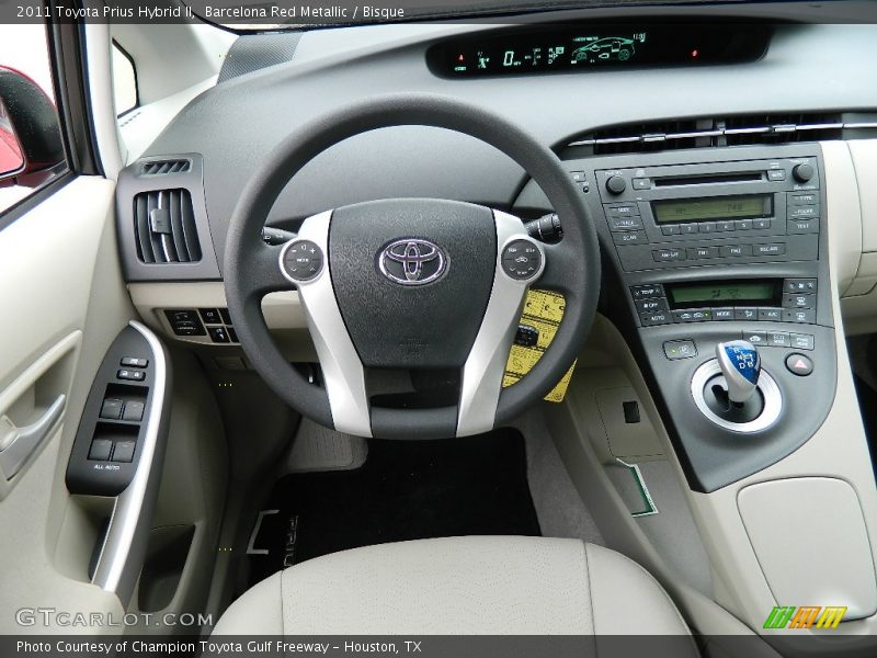 Dashboard of 2011 Prius Hybrid II