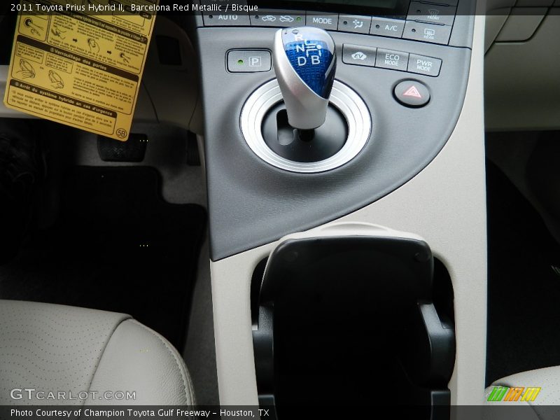  2011 Prius Hybrid II ECVT Automatic Shifter