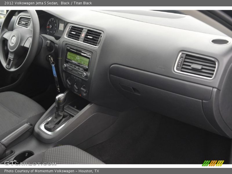 Black / Titan Black 2012 Volkswagen Jetta S Sedan