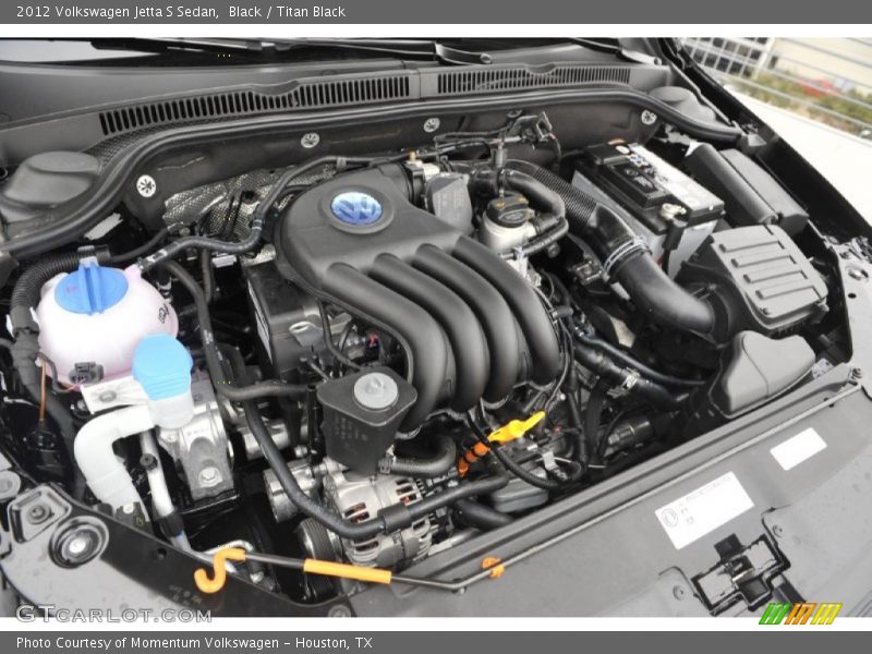 Black / Titan Black 2012 Volkswagen Jetta S Sedan