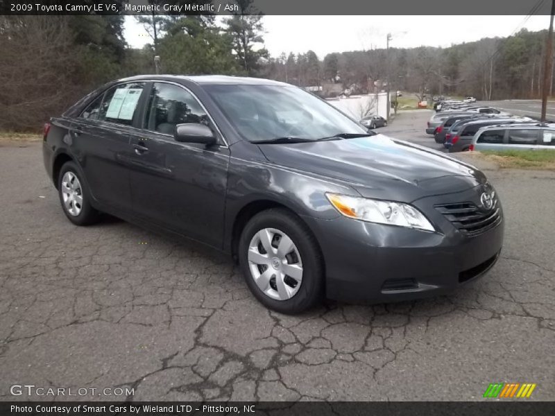 Magnetic Gray Metallic / Ash 2009 Toyota Camry LE V6