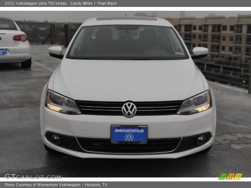 Candy White / Titan Black 2012 Volkswagen Jetta TDI Sedan