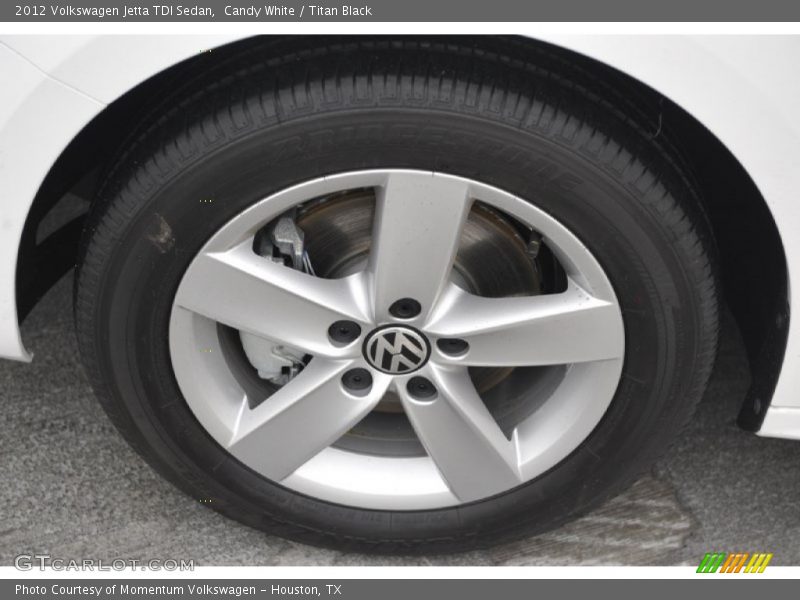 Candy White / Titan Black 2012 Volkswagen Jetta TDI Sedan