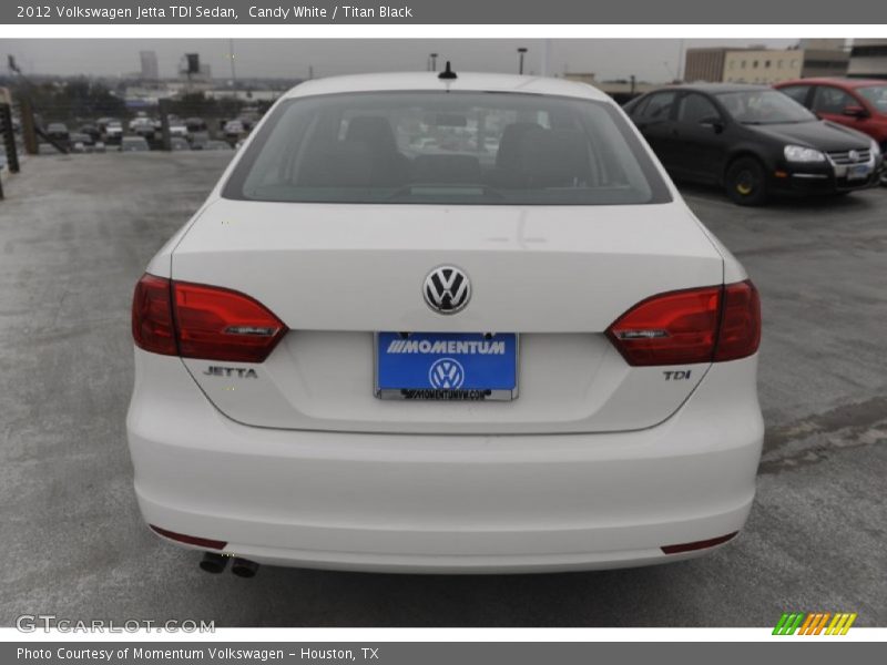 Candy White / Titan Black 2012 Volkswagen Jetta TDI Sedan